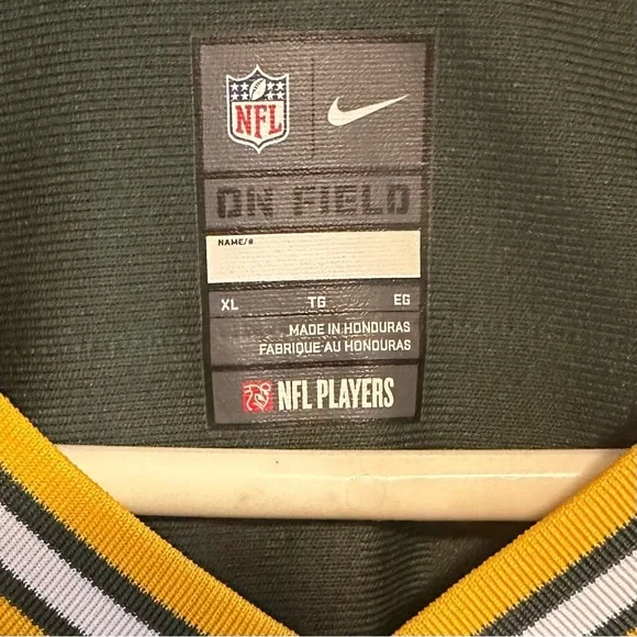 NFL Nike Women's Green Bay Packers Aaron Rodgers #12 Jersey Size X-Large - Picture 2 of 7